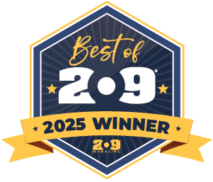 Best of 209 2025 winner badge