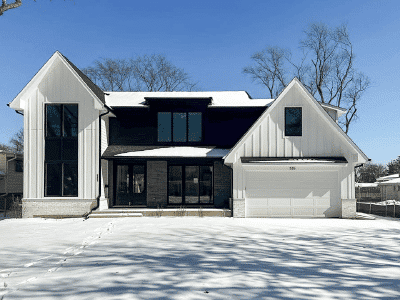 CHI Recessed Panel Garage Door product photo