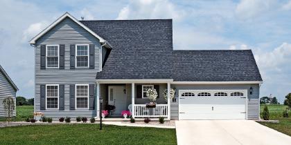 CHI Stamped Carriage House Garage Door product photo