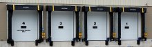 Blue Giant dock seal and shelter options for truck loading bays